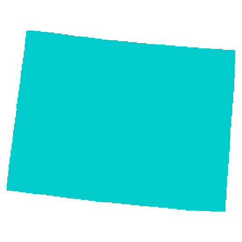 Map of Colorado highlighting healthcare